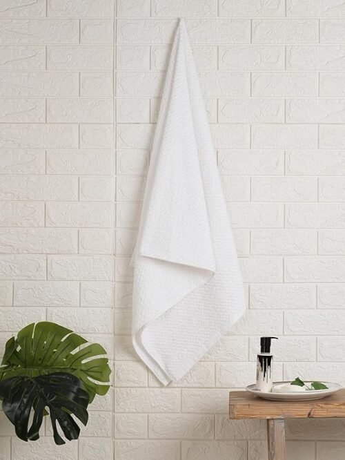 Spaces Genesis 100% Cotton Bath Towel-White